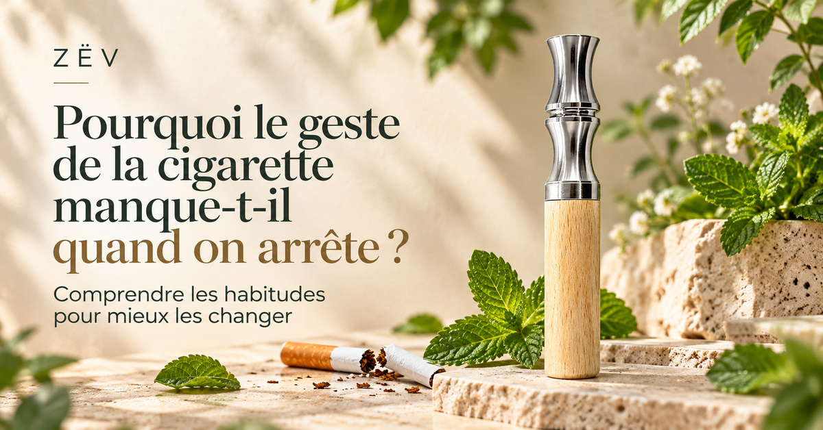 Pourquoi le geste de la cigarette manque-t-il quand on arrête de fumer ?